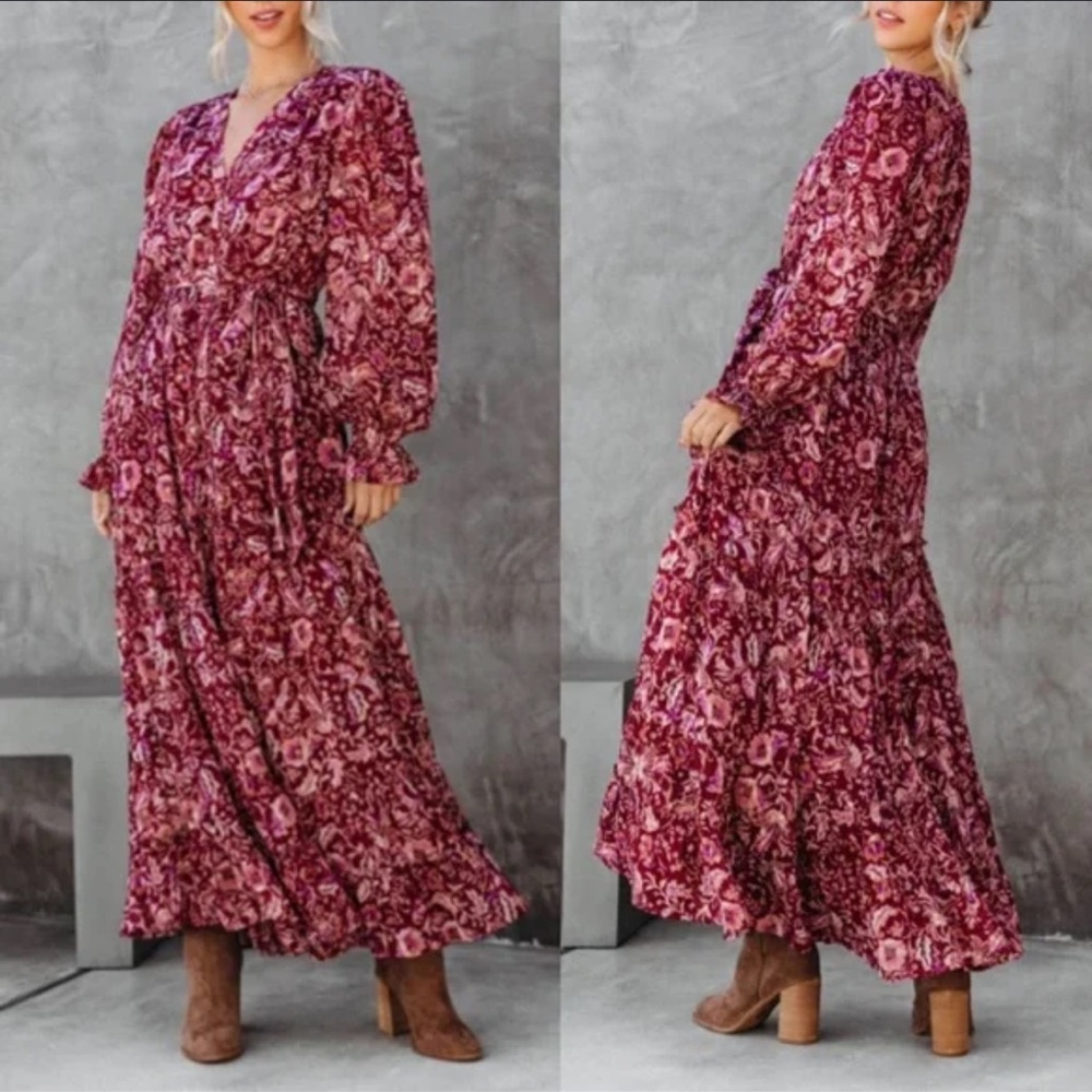 NWT - Fate Floral Maxi Dress - XL